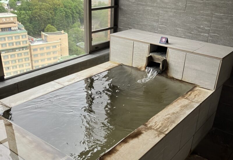 定山渓　ホテルミリオーネ　客室露天風呂のイメージ