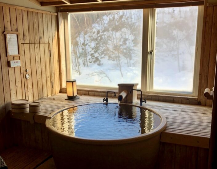 ホテル大雪 ONSEN&CANYON RESORT　客室露天風呂のイメージ