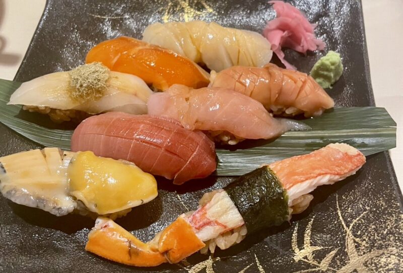 朝里クラッセホテルディナーお寿司のイメージ