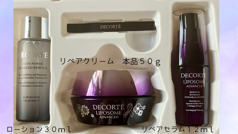 デコルテ　キット中身のメディア