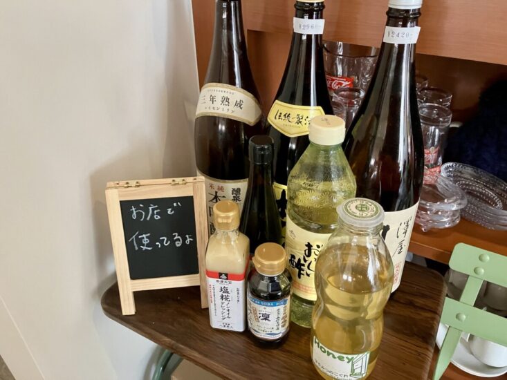 ツムギ堂の調味料のイメージ