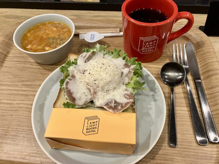 ランプライトブックスホテル朝食のイメージ2