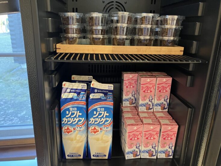 パジャマやアメニティが選べるコーナー3