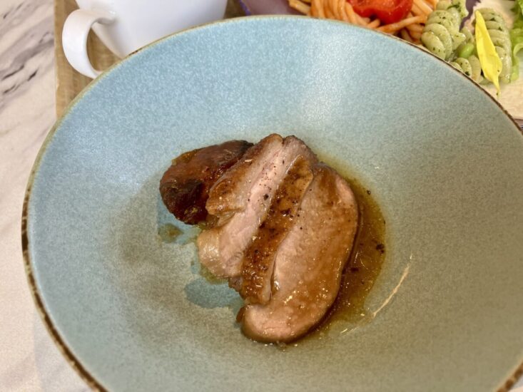 鴨肉のソテー（ライブキッチン）